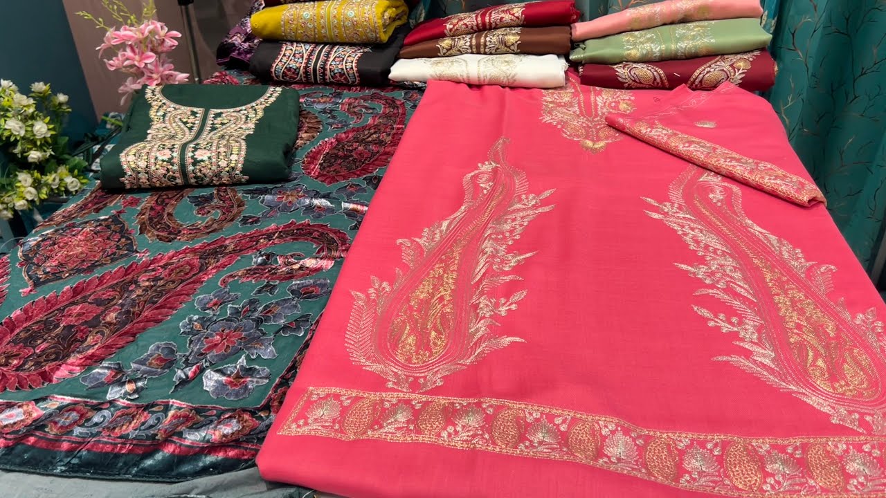 03-Feb-26 | Special offer on Tilla work Suit | Plachi shawl Suit. WhatsApp to Order: +91-7051012285