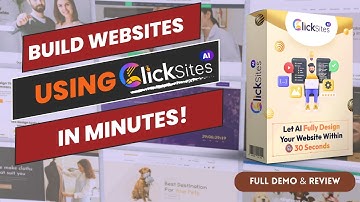 ClickSites.ai - Watch This Before You Buy | Full Feature Demo | Bonuses | Review