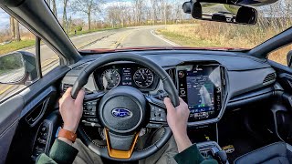 2024 Subaru Crosstrek Wilderness - POV Test Drive (Binaural Audio)