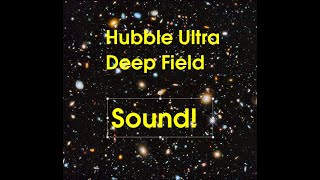 Hubble Ultra Deep Field (UVUDF) color to sound #sonification #nasa #hubbletelescope #polyrhythms