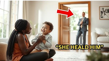 The Millionaire’s Son Never Walked – Until He Saw the New Black Maid Do the Unbelievable