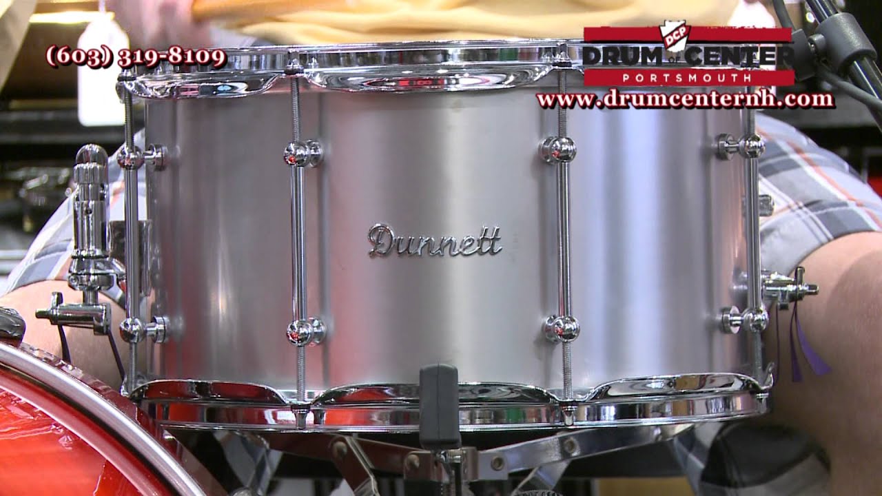 Dunnett Titanium Snare Drum - 8x14