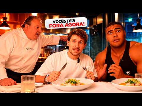 BITELO E CHEFF OTTO FORAM EXPULSOS DO RESTAURANTE DO JACQUIN