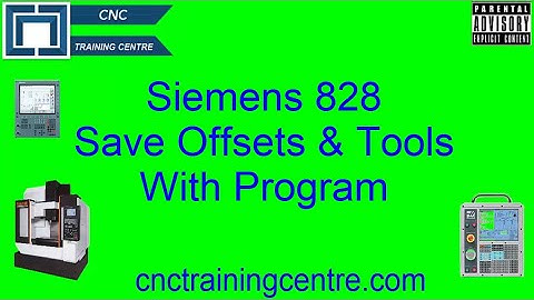 Siemens 828 CNC Tutorial: Saving Tool & Work Offsets with the Archive Button – Quick & Easy Guide