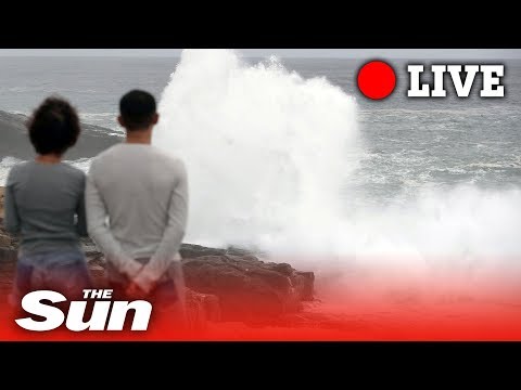 Typhoon Hagibis barrels towards Japan | LIVE