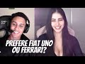 Fiat uno ou ferrari