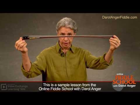 Fiddling with Darol Anger: Rosining the Bow