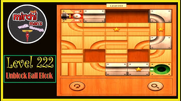 Unblock Ball-Block Puzzle || Level - 222 || Walk Through ||