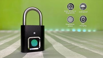Smart Fingerprint Padlock