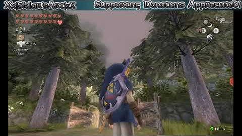 Ocarina of Time Link in TPHD Test