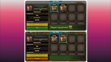 Ancients Reborn: [Guide Quest] Dismantle and Repair Equipment