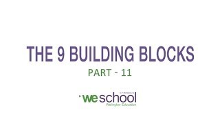 Developing a Customers - The 9 Building Blocks