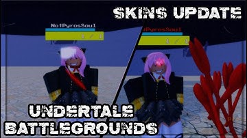 New GT Gaster Move + Skins Update II Undertale Battle Grounds