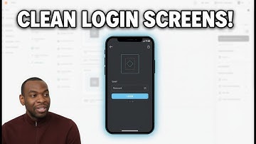 Designing a CLEAN Login & Sign-Up Screen in Figma!