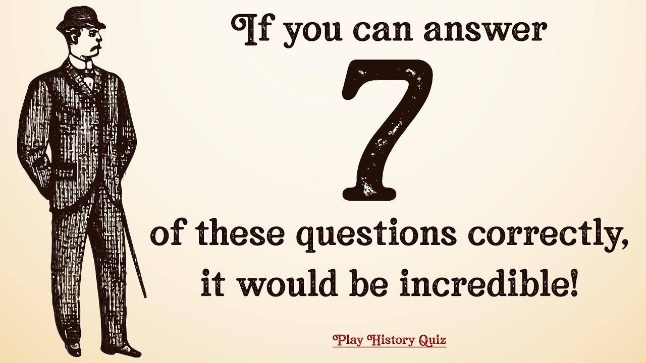 Challenging History Questions - YouTube