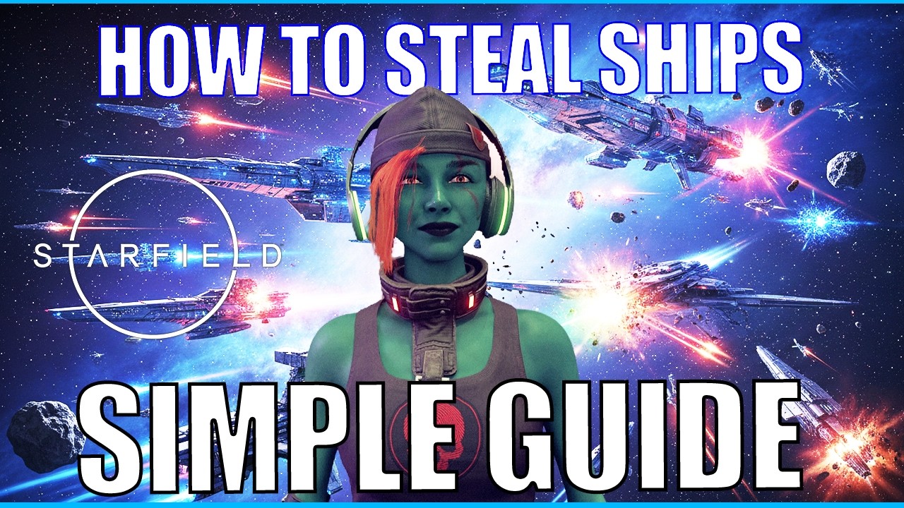 Starfield Beginners Guide - How To STEAL Ships EASILY #starfield #bethesda  #gaming