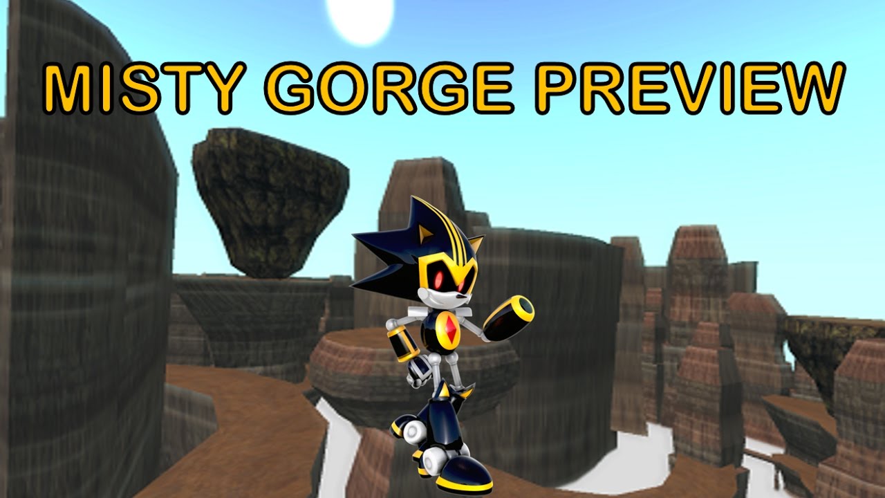 Sonic World R8 - Misty Gorge Preview