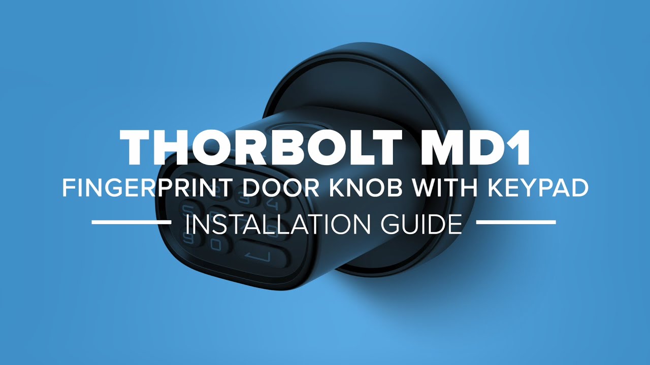 ThorBolt MD1 Installation Guide