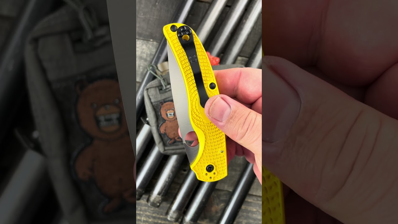 Spyderco Native Chief - MagnaCut Salt Lightweight Available at GPKNIVES.com! 