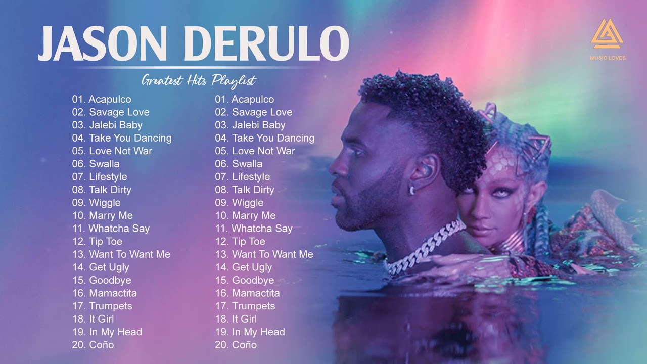 JasonDerulo Greatest Hits Full Album   Best Songs Of JasonDerulo Playlist 2021