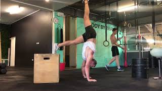 Box Assisted Handstand