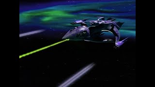 Babylon 5 Whitestars encounter the Drakh for the first time. Skindancing