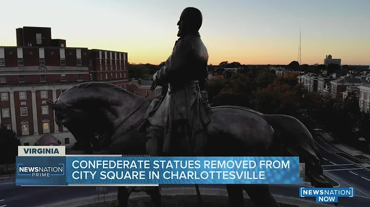 ‘An incredible day’ as Lee statue removed in Charlottesville