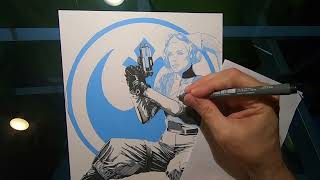 Hera Syndulla Inks and Colors with Richard Zerga