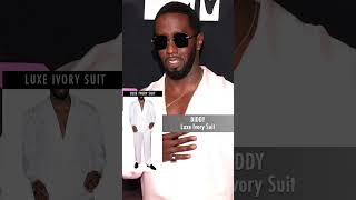 Diddy in luxe ivory suit at MTV VMAs