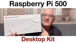 Raspberry Pi 500, Sure enough a computer built into a keyboard! Desktop Kit - Unboxing.