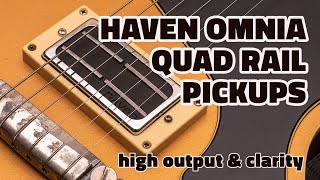 HAVEN OMNIA QUAD RAIL Pickup in my Nik Huber Krautster - Improvisation