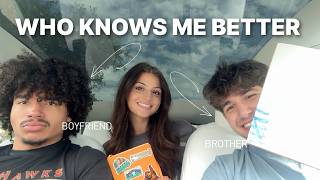 Who Knows Me Better || brother vs boyfriend Wealth