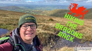 Day 1  A Weekend Hiking in Wales  Dragons Back Circular  Brecon Beacons Welsh Black Mountains