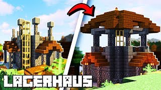 Lagerhaus bauen Minecraft deutsch 🏚 Minecraft Tipps & Tricks | Minecraft 1.14 Lets Play deutsch