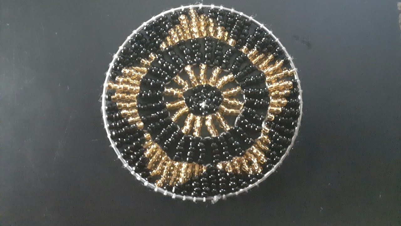 Part 1 Round beaded Zulu earrings  tutorial. A brief journey down memory lane.
