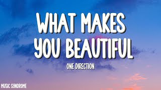 One Direction - What Makes You Beautiful (Lyrics)