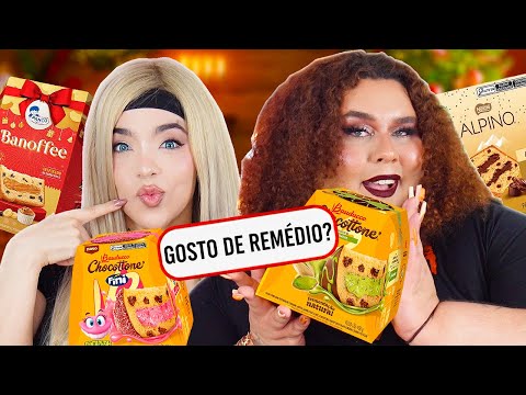 PROVANDO PANETONES DO MERCADO com a MADRINHA da Corrida das Blogueiras! 😱🎄
