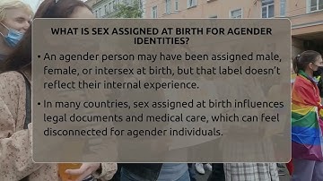What Is Sex Assigned At Birth For Agender Identities? - Gender Equality Network