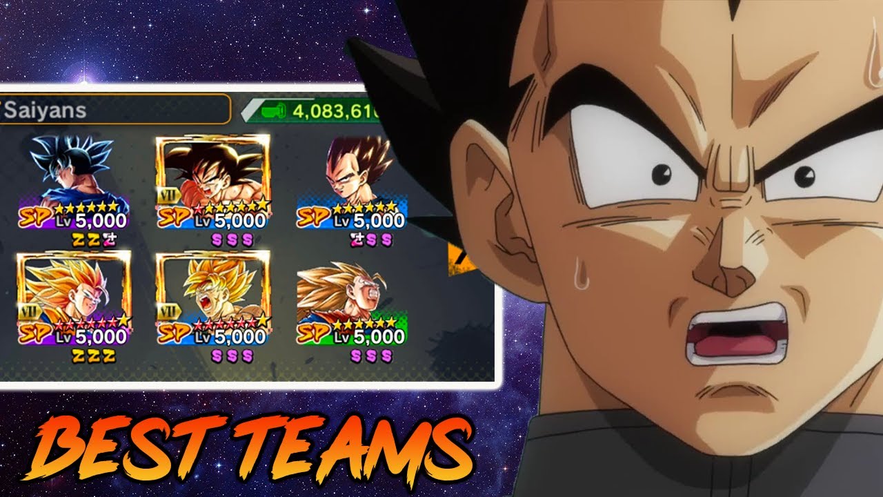 RATING YOUR BEST TEAMS !!! (Dragon ball legends) in HINDI !!!