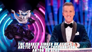 The Masked Singer UK Series 7 Arctic Fox Voice Comparison - Anton Du Beke 