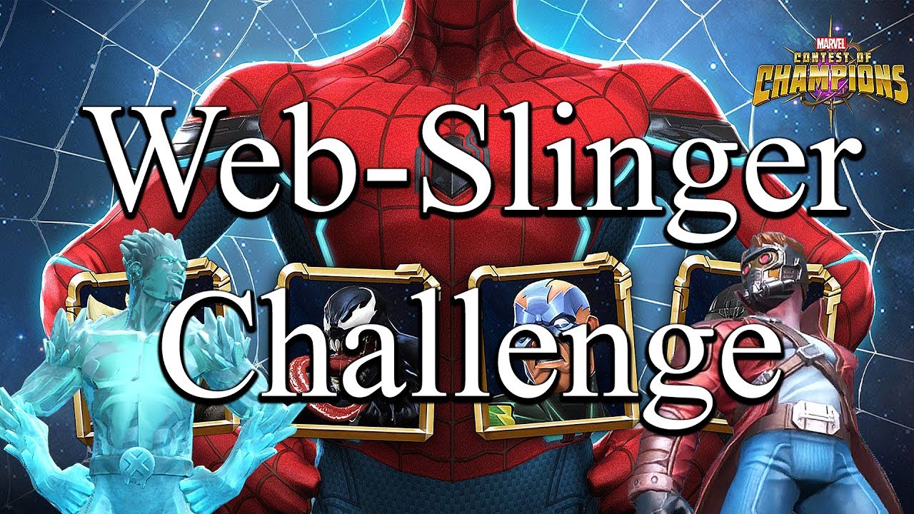 Web-Slinger Challenge 100% [Iceman Edition] - Marvel: Contest of Champions
