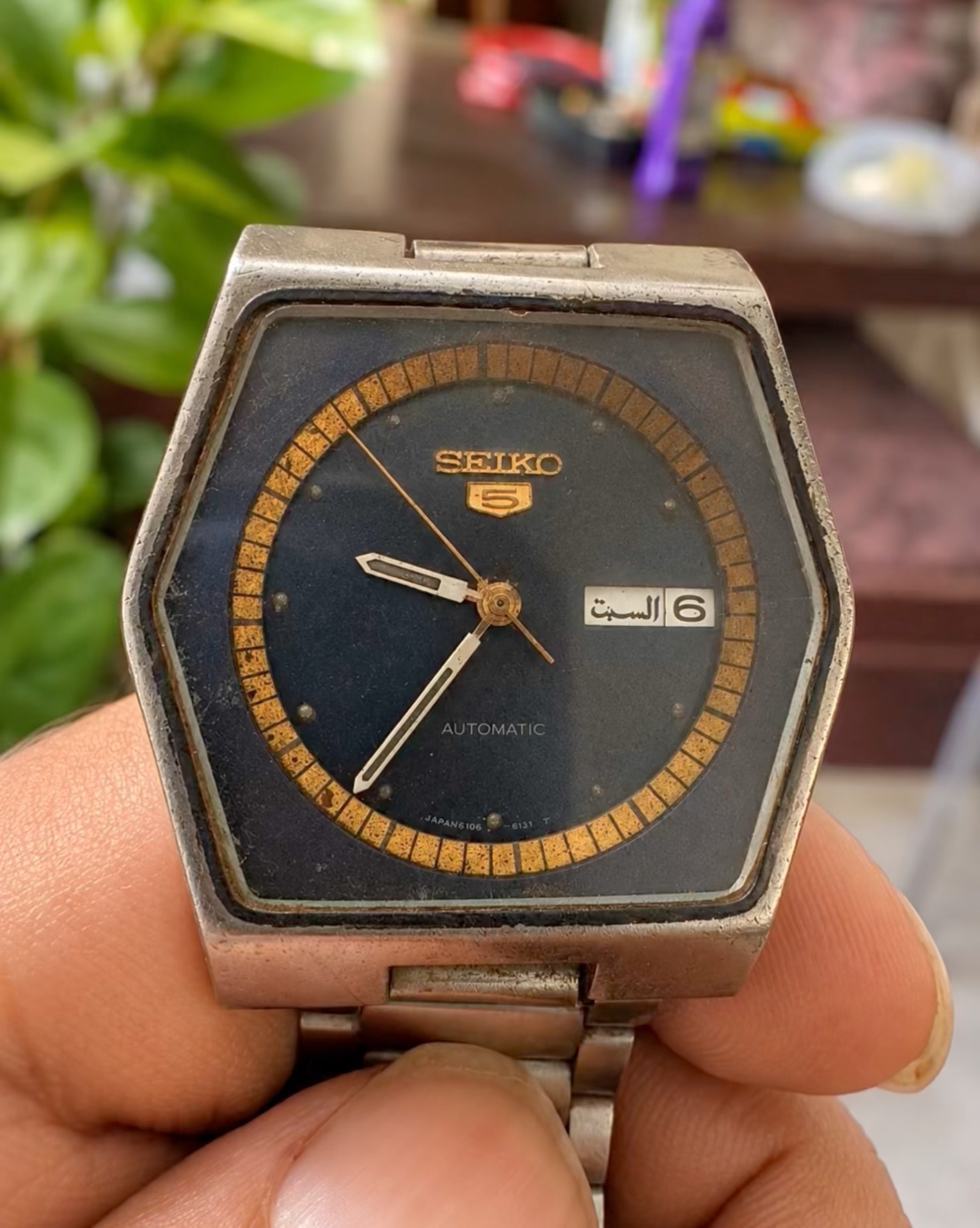 💙🛸 SEIKO 5 “Blue Orbit UFO” | Japan 🇯🇵 | c.1971–1974| Seiko 5