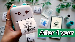 Mini Thermal Printer from Aliexpress After 1 Year of Use | sub review screenshot 2