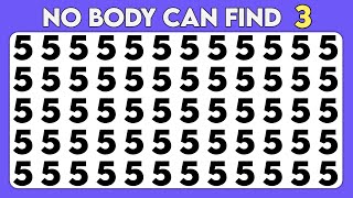 Test Your Observation Skills | Number and Letter Edition | Easy, Medium, & Hard Levels | 40 Puzzle 