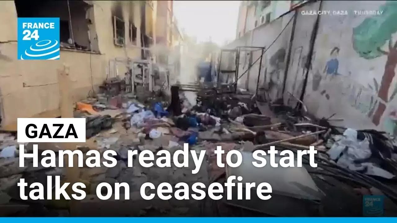 Hamas says it is ready to engage 'immediately' on US-backed ceasefire in Gaza • FRANCE 24 English