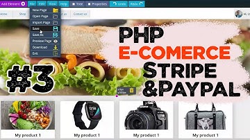 Adding Stripe to basic e-commerce website with paypal & stripe payment | Quick programming tutorial