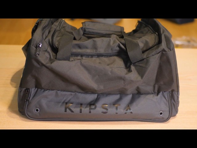Kipsta Football Holdall Bag KIPSTA By Decathlon (Expandable KIPSTA Football Trolley Bag Classic 30L