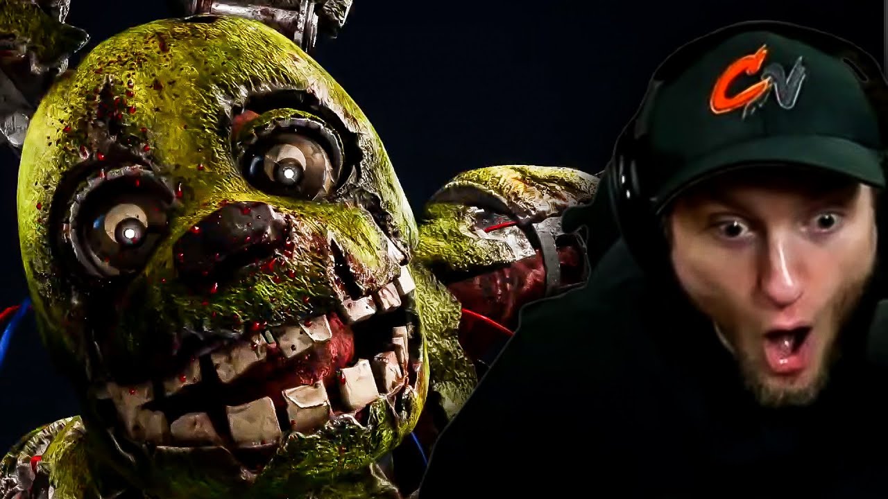 NEW FNAF Springtrap Joins Dead by Daylight! (REACTION HIGHLIGHTS) - YouTube