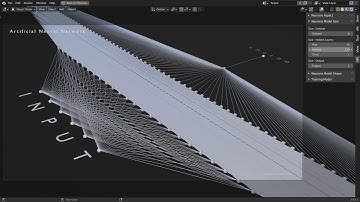 Create and training an AI model in Blender - Tensorflow.