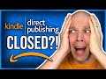 If You're Getting Your Amazon KDP Account Closed…